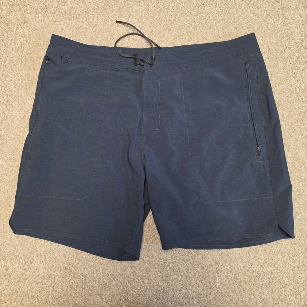 Roark Artifacts of Adventure Hybrid Shorts Mens 38 Blue Slate Boardshorts